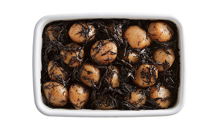 玉こんにゃくとひじきのヘルシー料理「玉こんひじき」